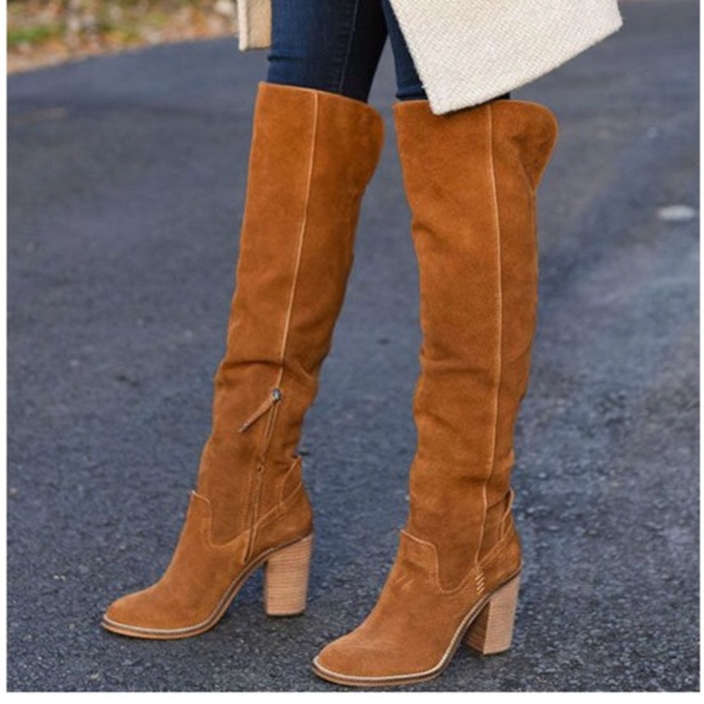 DV by Target Over the Knee Suede Boots 6.5!